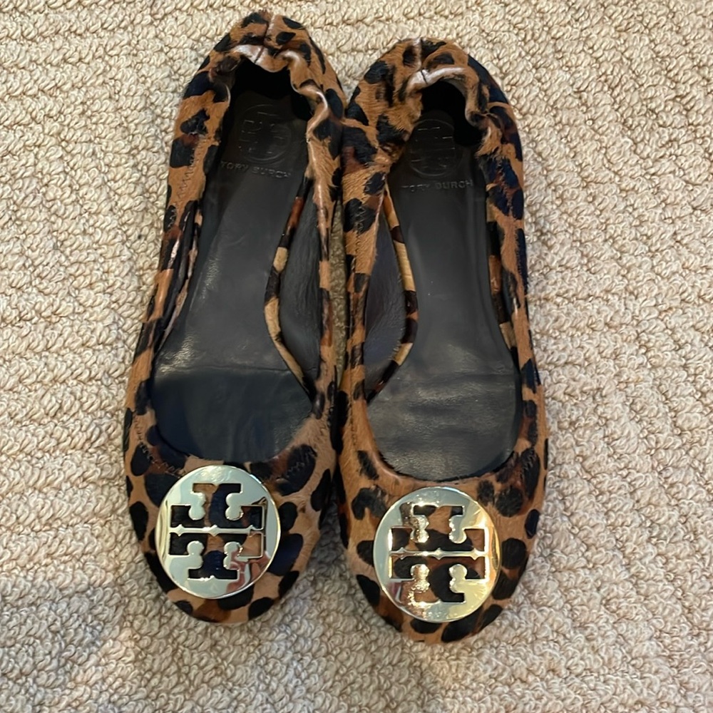 Tory Burch Cheetah ballet flats